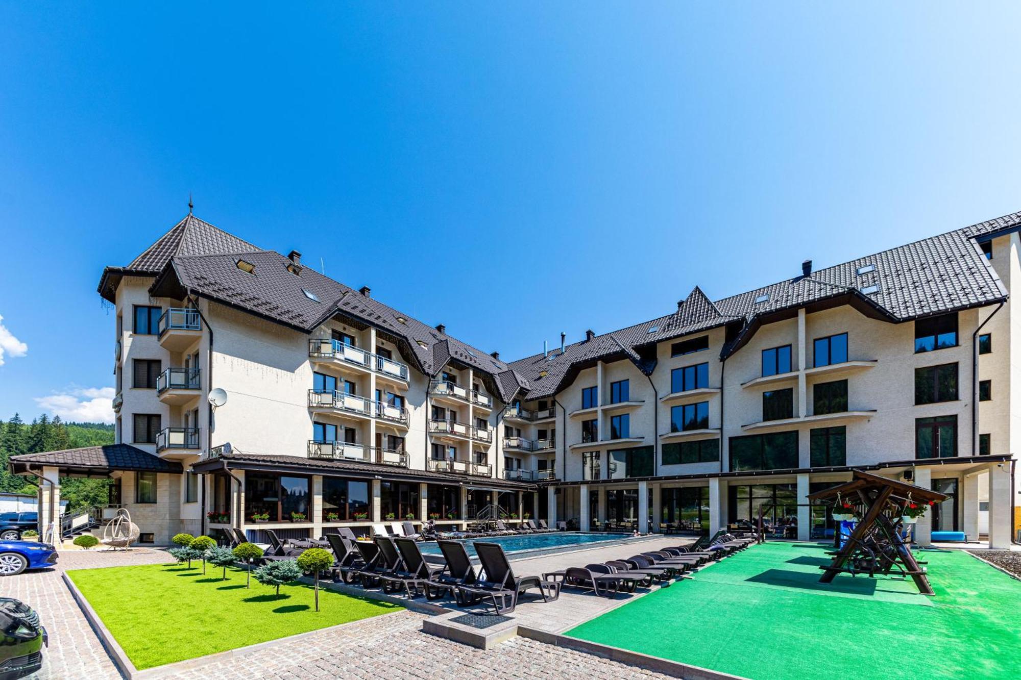 Continental Spa Resort Bukovel Eksteriør bilde