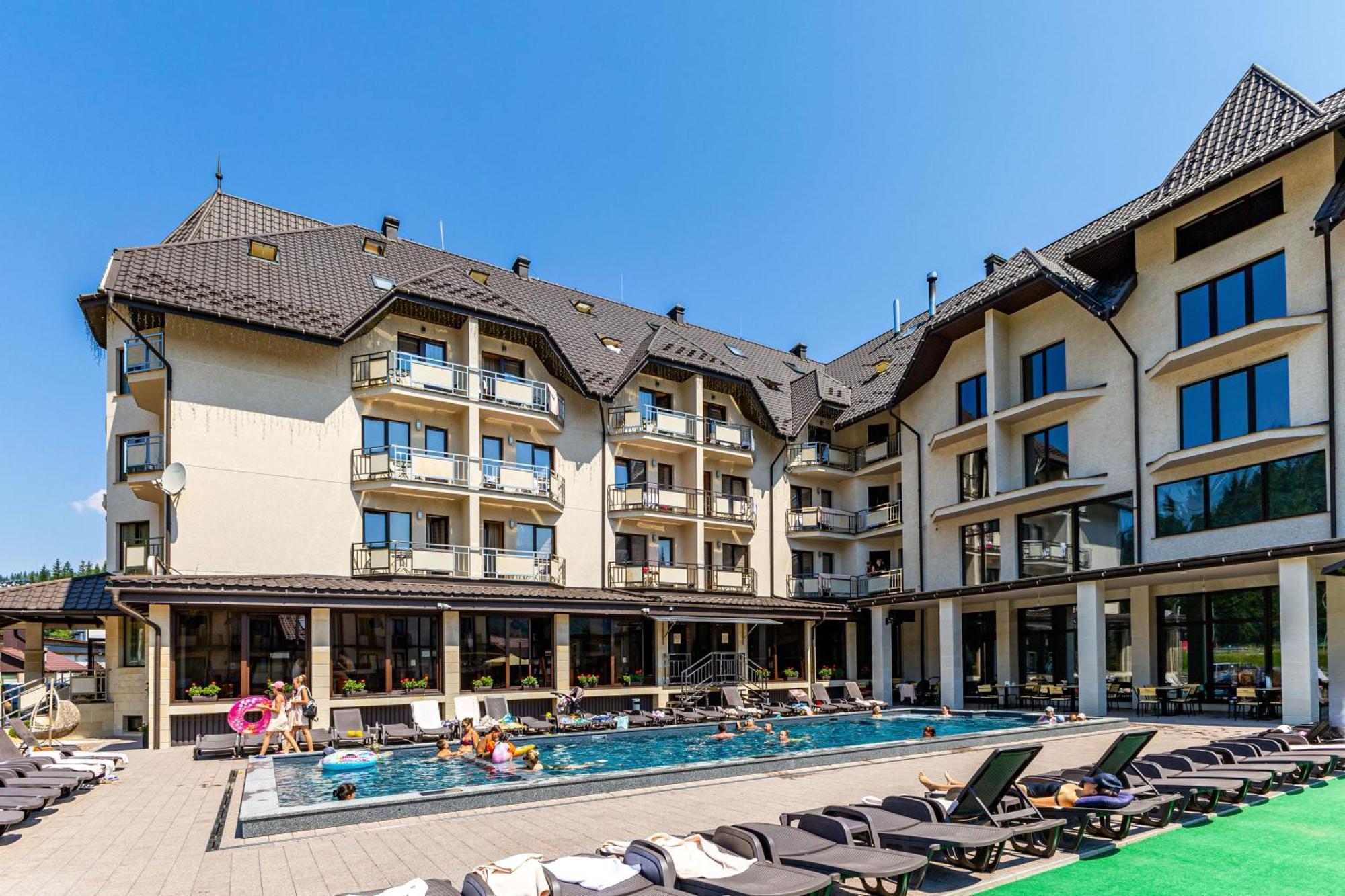 Continental Spa Resort Bukovel Eksteriør bilde