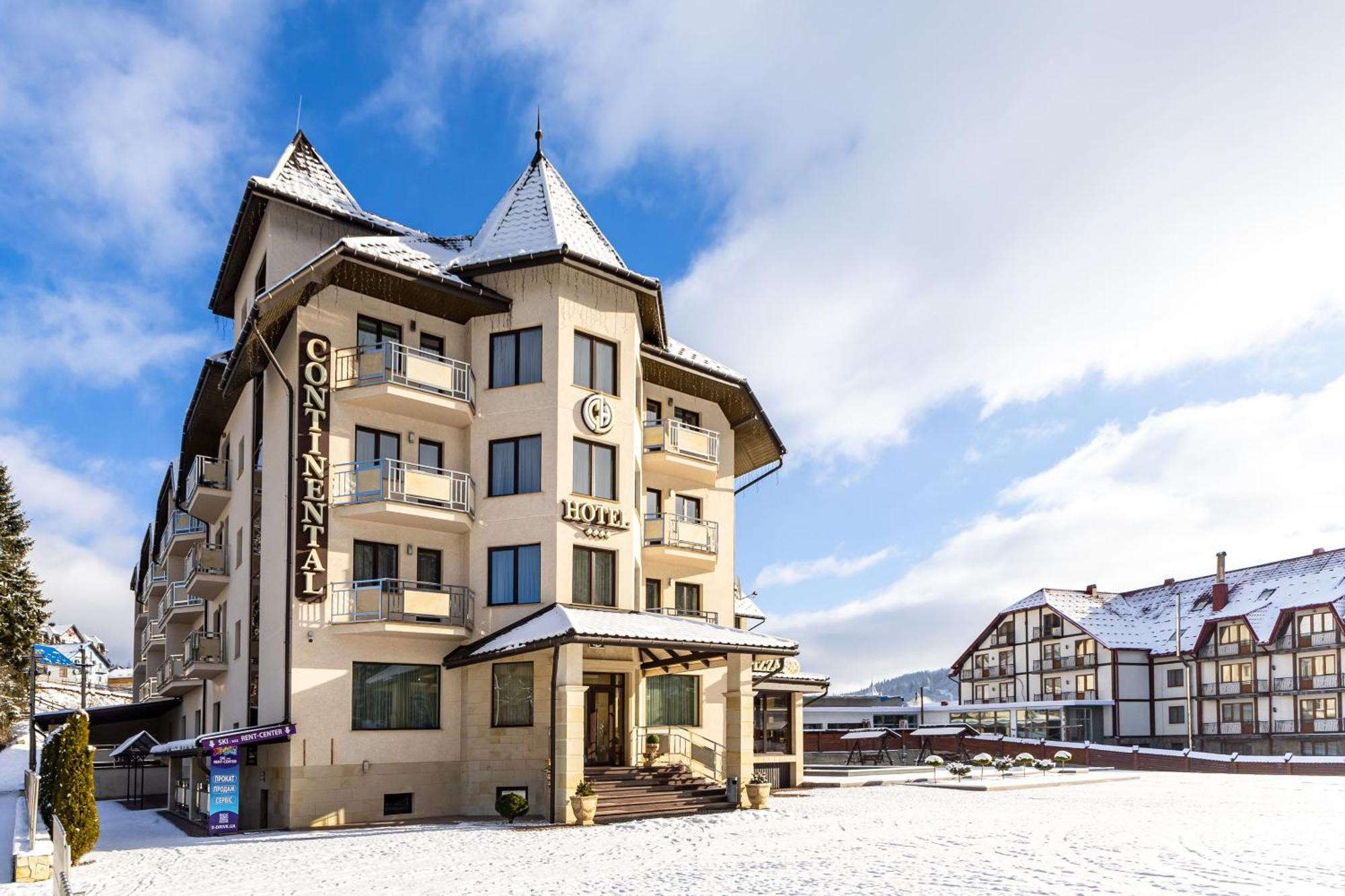 Continental Spa Resort Bukovel Eksteriør bilde